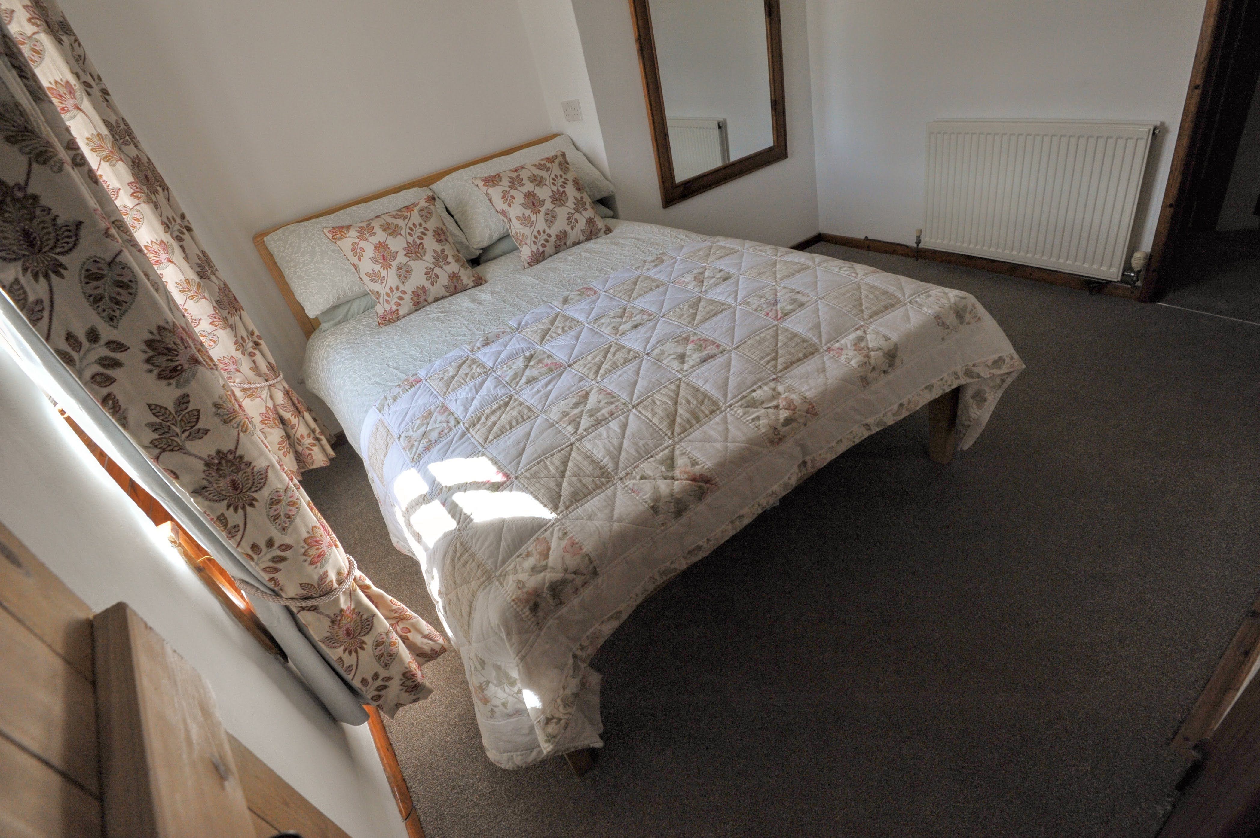 First floor bedroom view at The Little Green Cottage