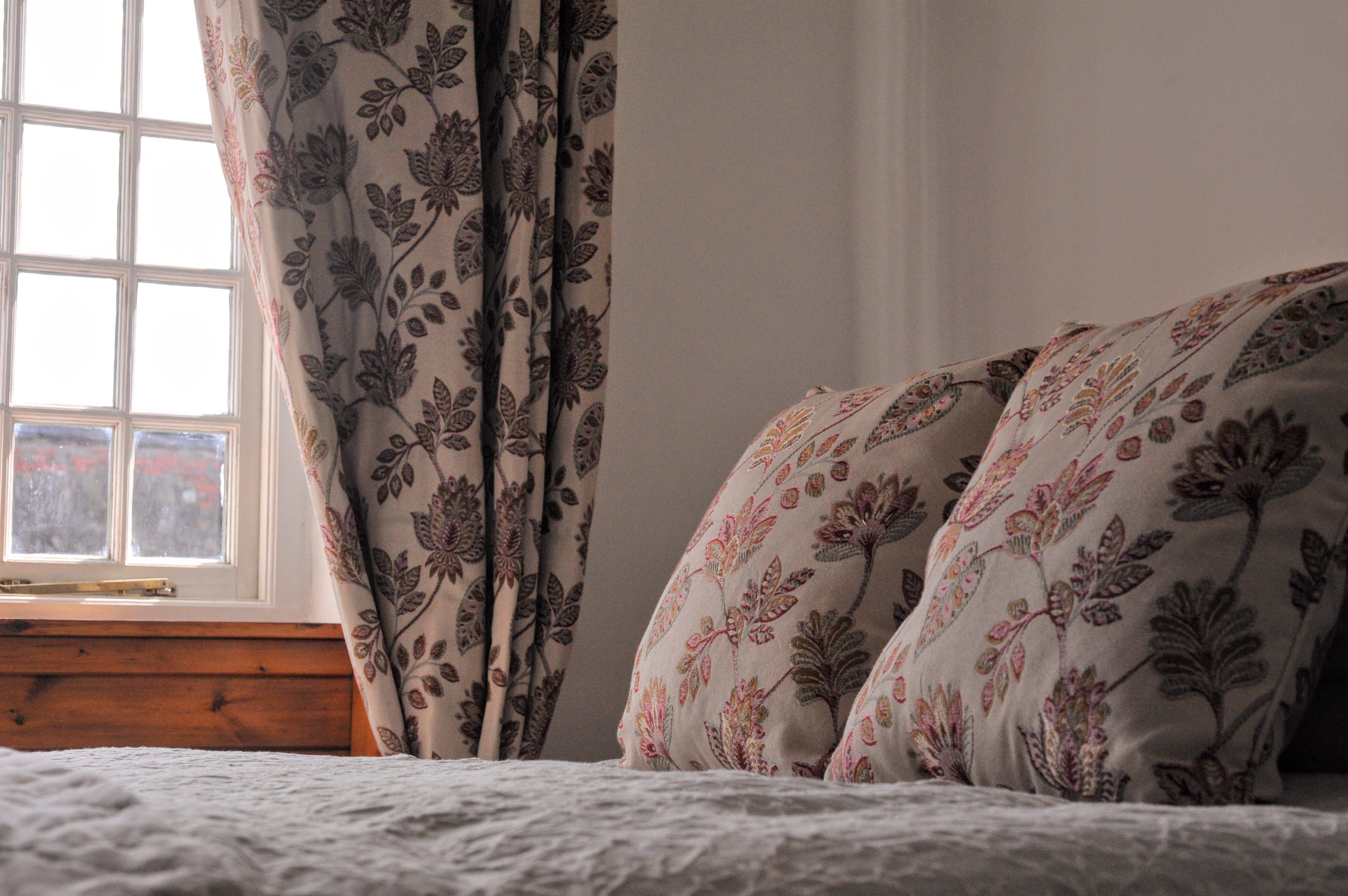 First floor bedroom interior at The Little Green Cottage